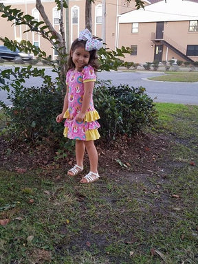 Girl's With Love Dress Pattern - Ellie and Mac, Digital (PDF) Sewing Patterns | USA, Canada, UK, Australia