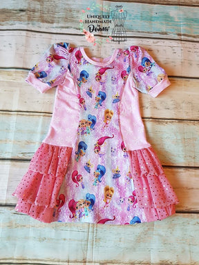 Girl's With Love Dress Pattern - Ellie and Mac, Digital (PDF) Sewing Patterns | USA, Canada, UK, Australia