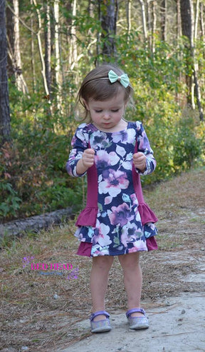 Girl's With Love Dress Pattern - Ellie and Mac, Digital (PDF) Sewing Patterns | USA, Canada, UK, Australia