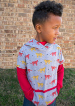 Boy's Zayne Hoodie Pattern - Ellie and Mac, Digital (PDF) Sewing Patterns | USA, Canada, UK, Australia