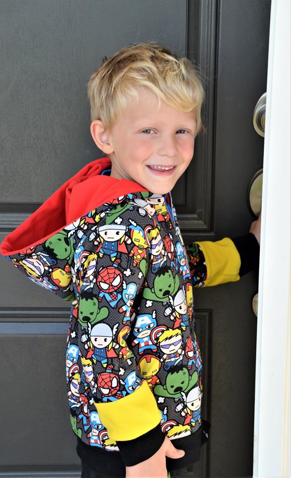 Unisex Zip It Jacket Pattern - Ellie and Mac, Digital (PDF) Sewing Patterns | USA, Canada, UK, Australia