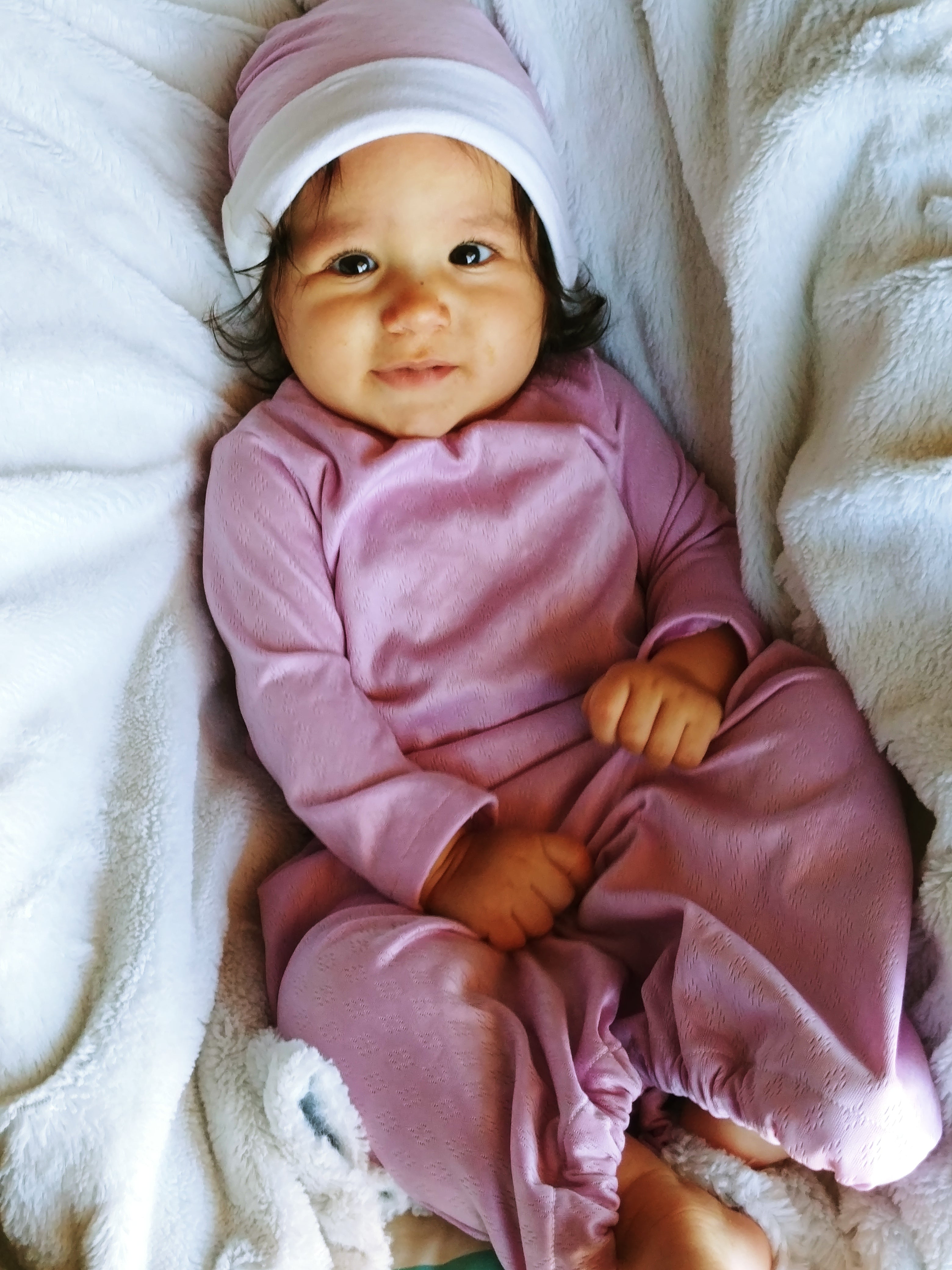 Baby Sleeper Gown & Cap Pattern