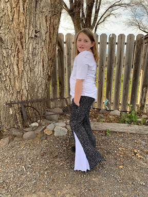 Kids Flare and Straight Pants Pattern