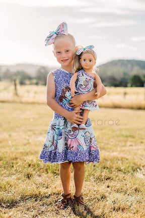 Island Hopper Doll Dress Pattern