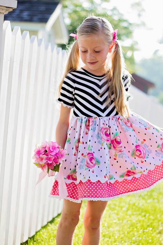 Be Kind Dress & Tunic Pattern - Ellie and Mac, Digital (PDF) Sewing Patterns | USA, Canada, UK, Australia
