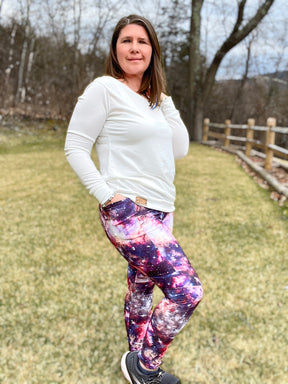 Endurance Color Block Leggings Pattern