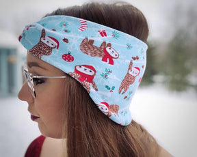 Ear Warmer Headband Pattern (with Button Option for Medical Masks)