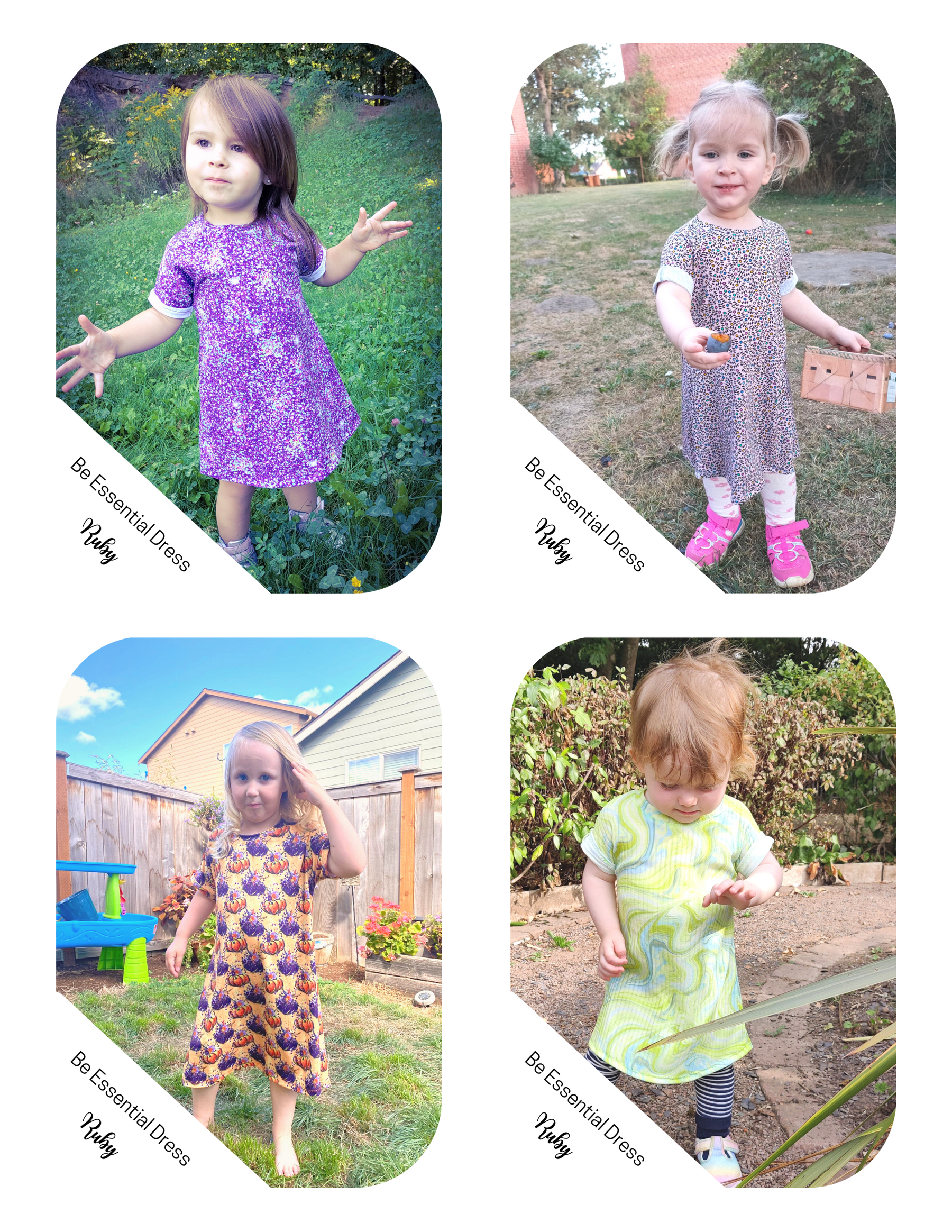 Kids Essential Dolman Dress