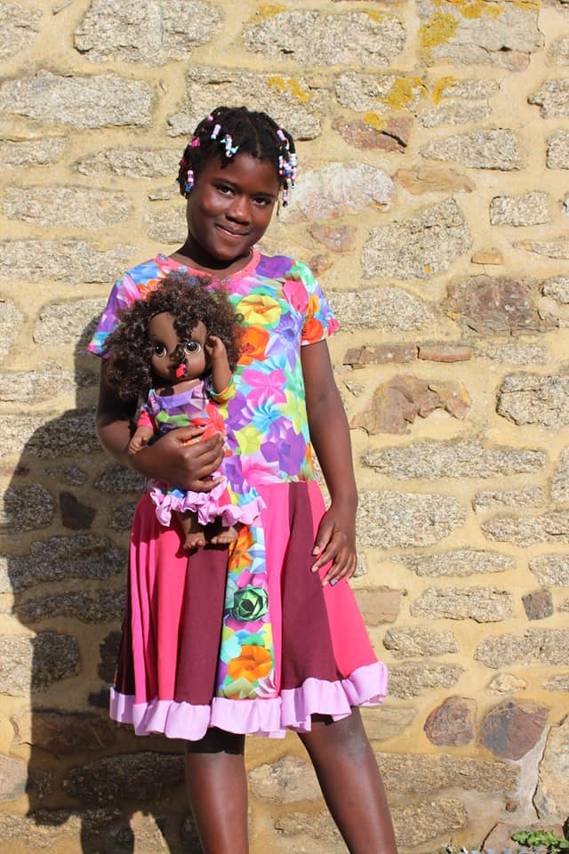 Ellie Twirl Doll Dress Pattern - Clearance Sale