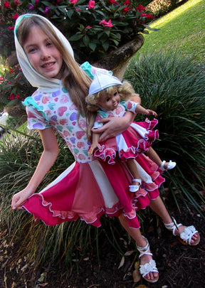 Ellie Twirl Doll Dress Pattern - Clearance Sale