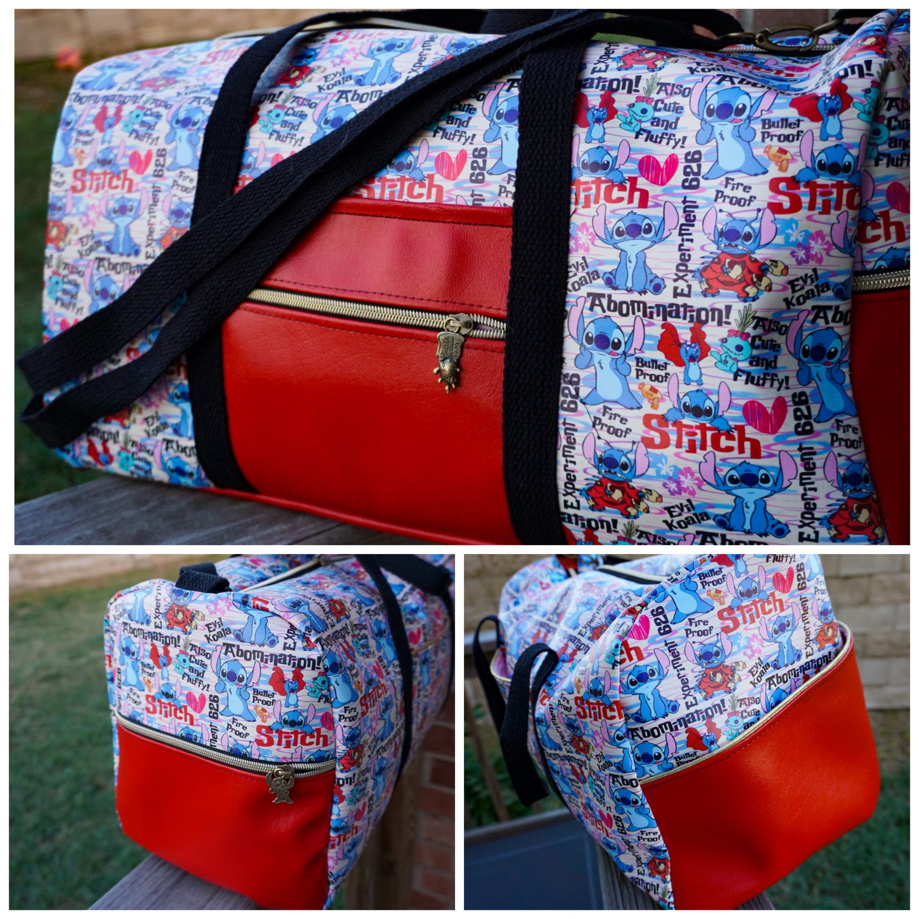 Sewing Pattern for Travel Duffle PDF Format 