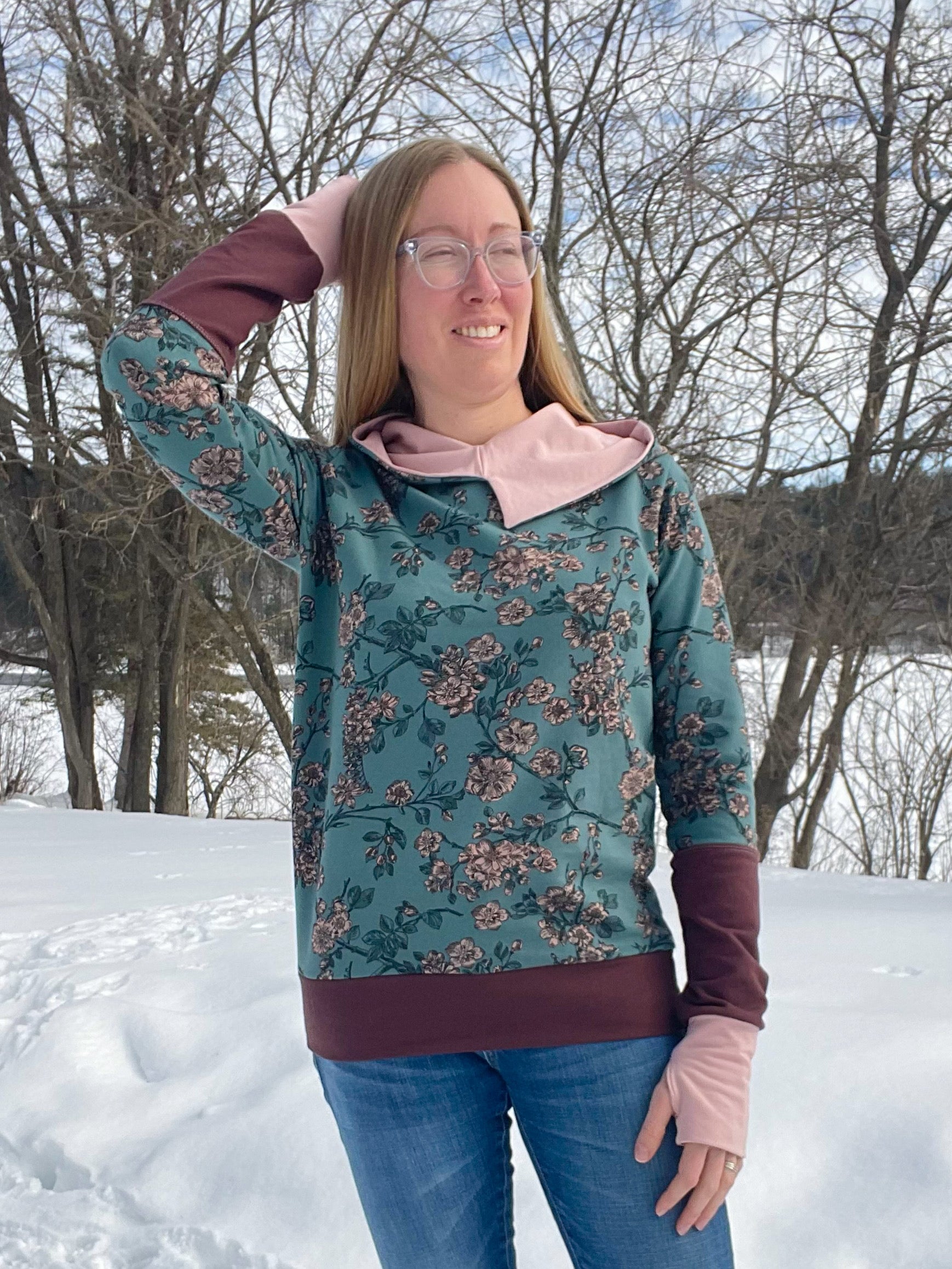 Adventurous Mock Neck & Hoodie Pattern