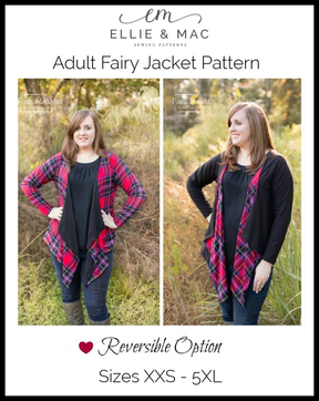 Fairy Jacket Pattern (adult's) - Clearance Sale