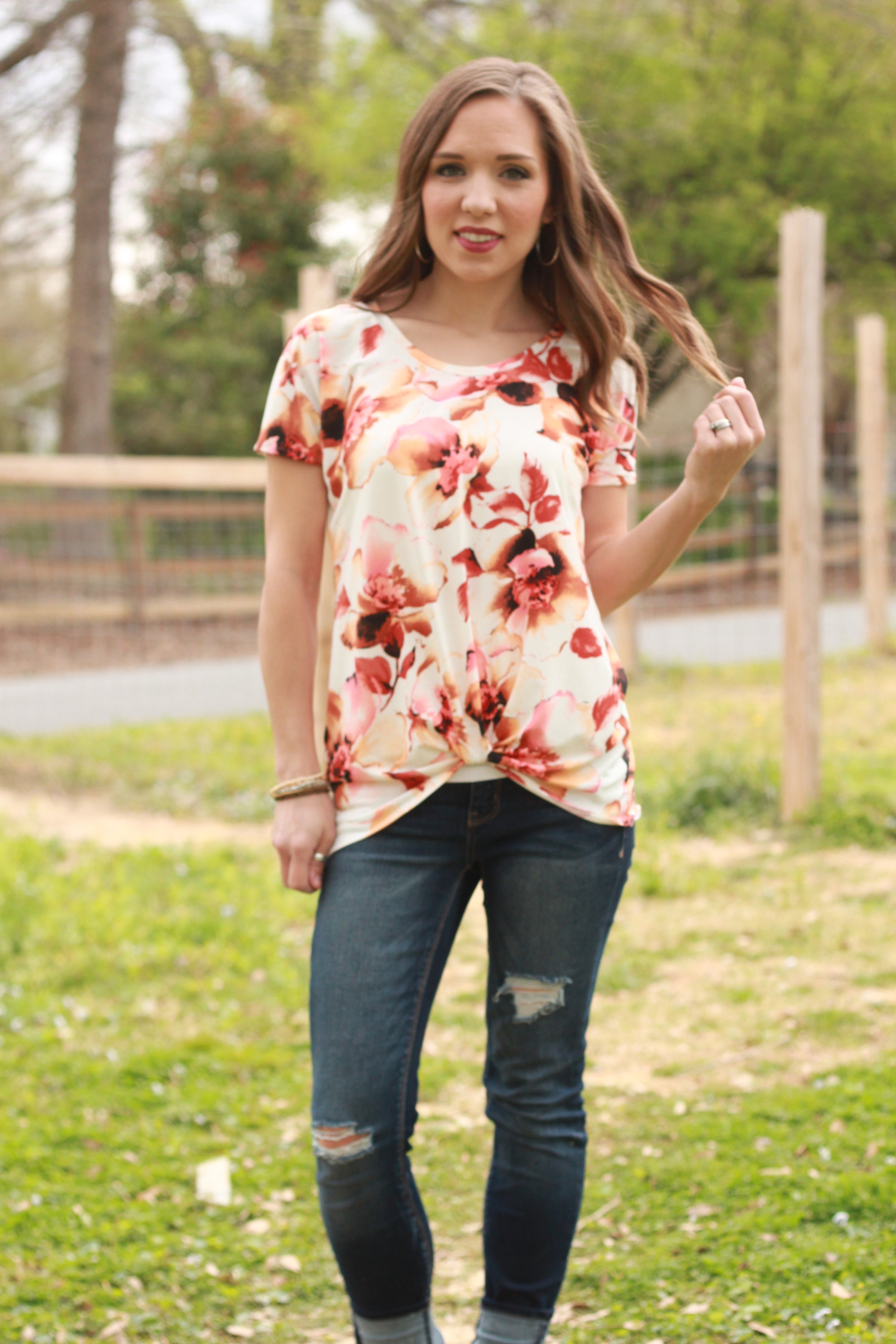 Twist It Up Top Pattern (Adult)