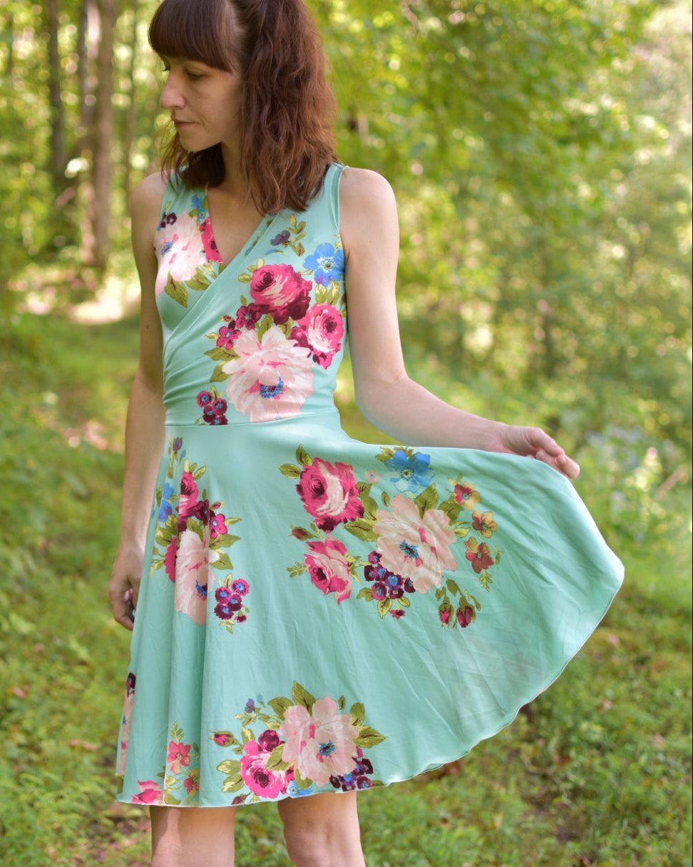 Tres Belle Wrap Tunic & Dress Sewing Pattern