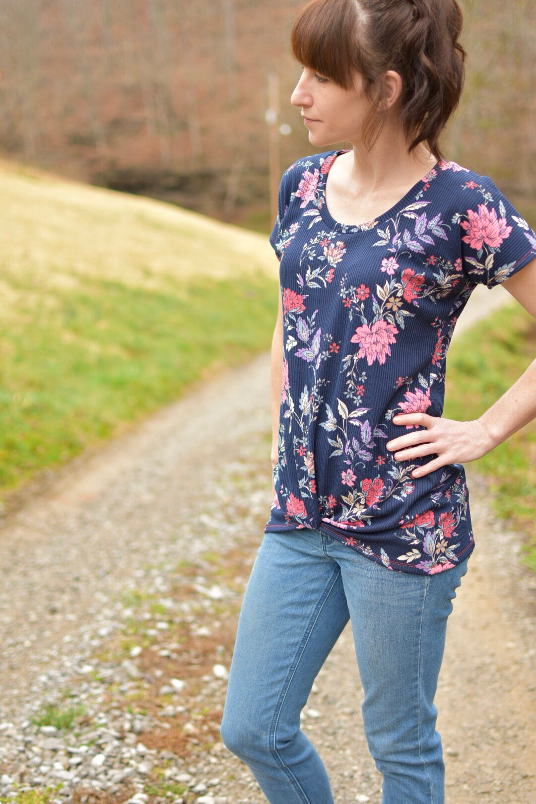 Twist It Up Top Pattern (Adult)