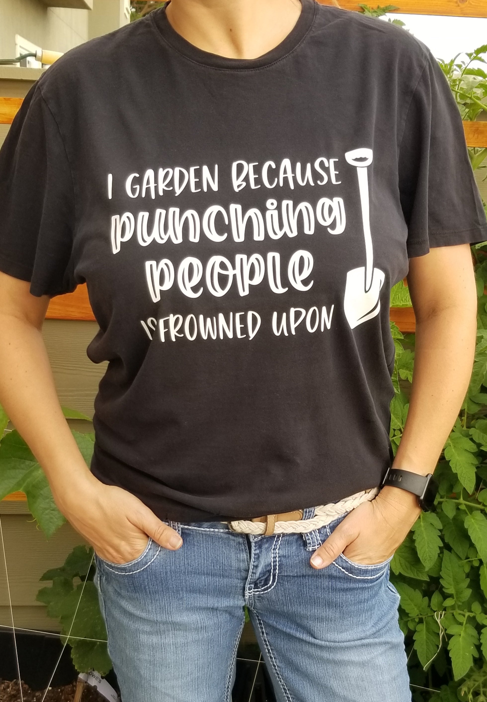 I Garden because Punching People is Frowned Upon Cut File
