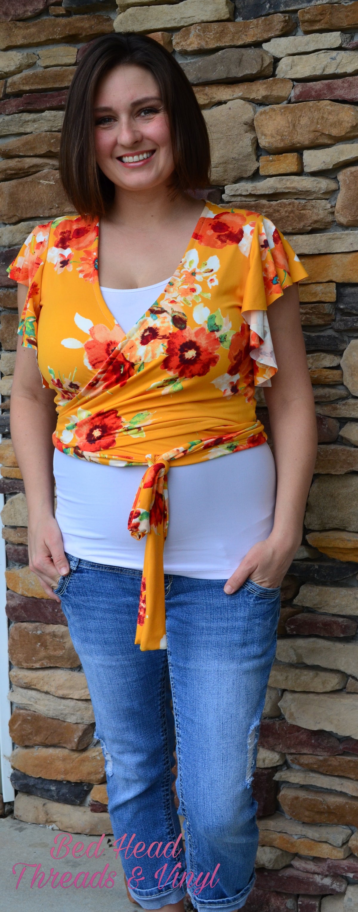 Miami Wrap Top Sewing Pattern