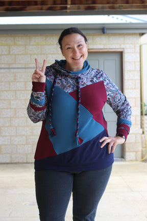 Adult Sew Scrappy Top Pattern