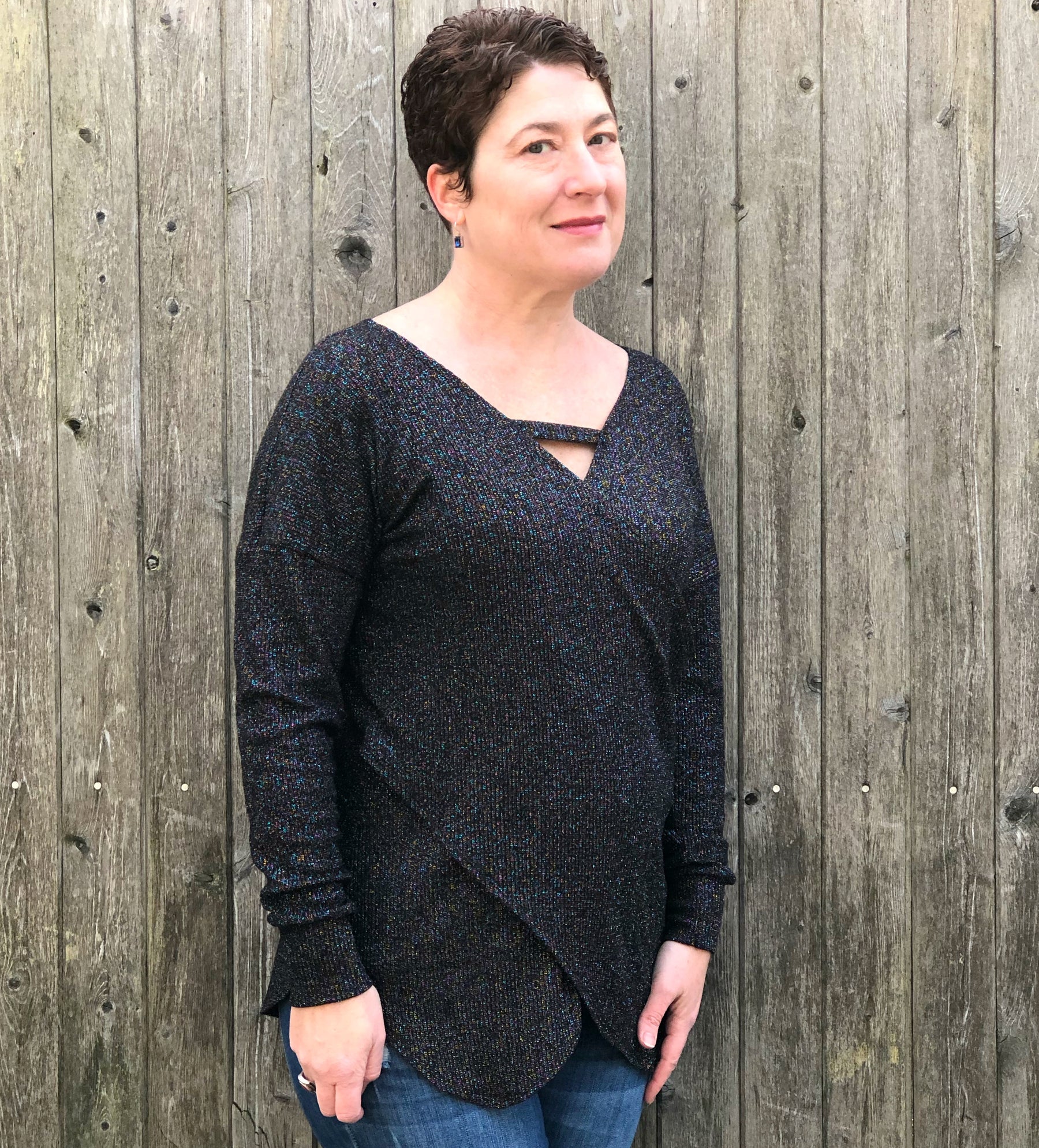 Finley Pattern Sew Through: crossover waistband 