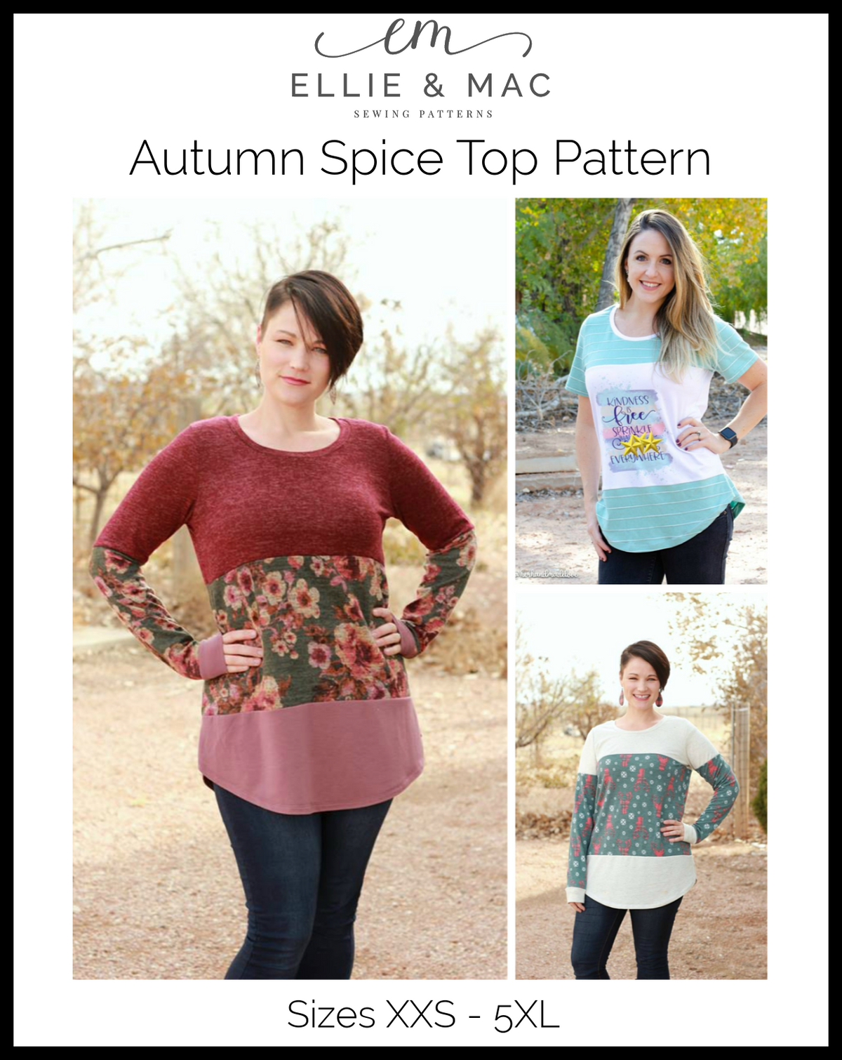 Autumn Spice Top Pattern