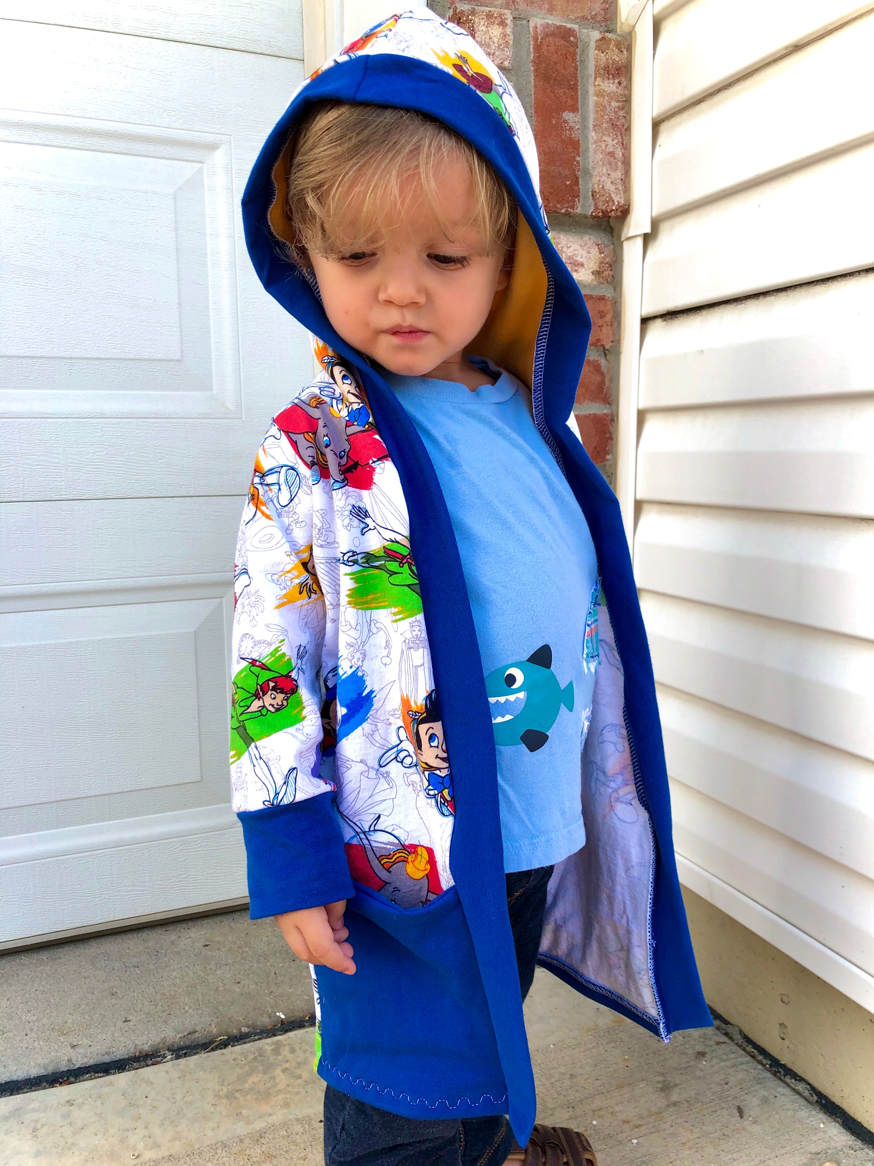 Kid's Go Exploring Cardigan Pattern