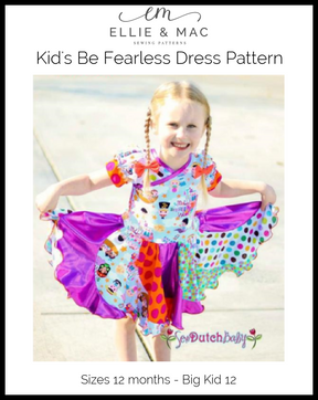 Be Fearless Dress Pattern - Clearance Sale