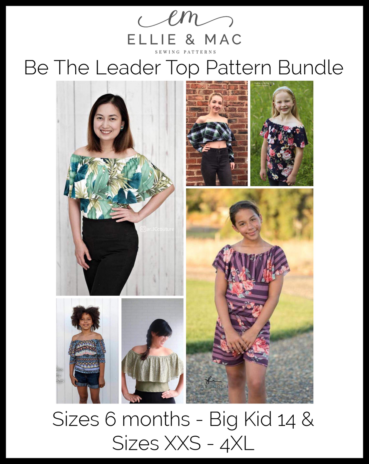 Be The Leader Top Pattern Bundle