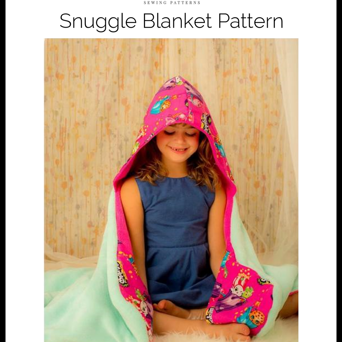 Hooded snuggle blanket discount kids