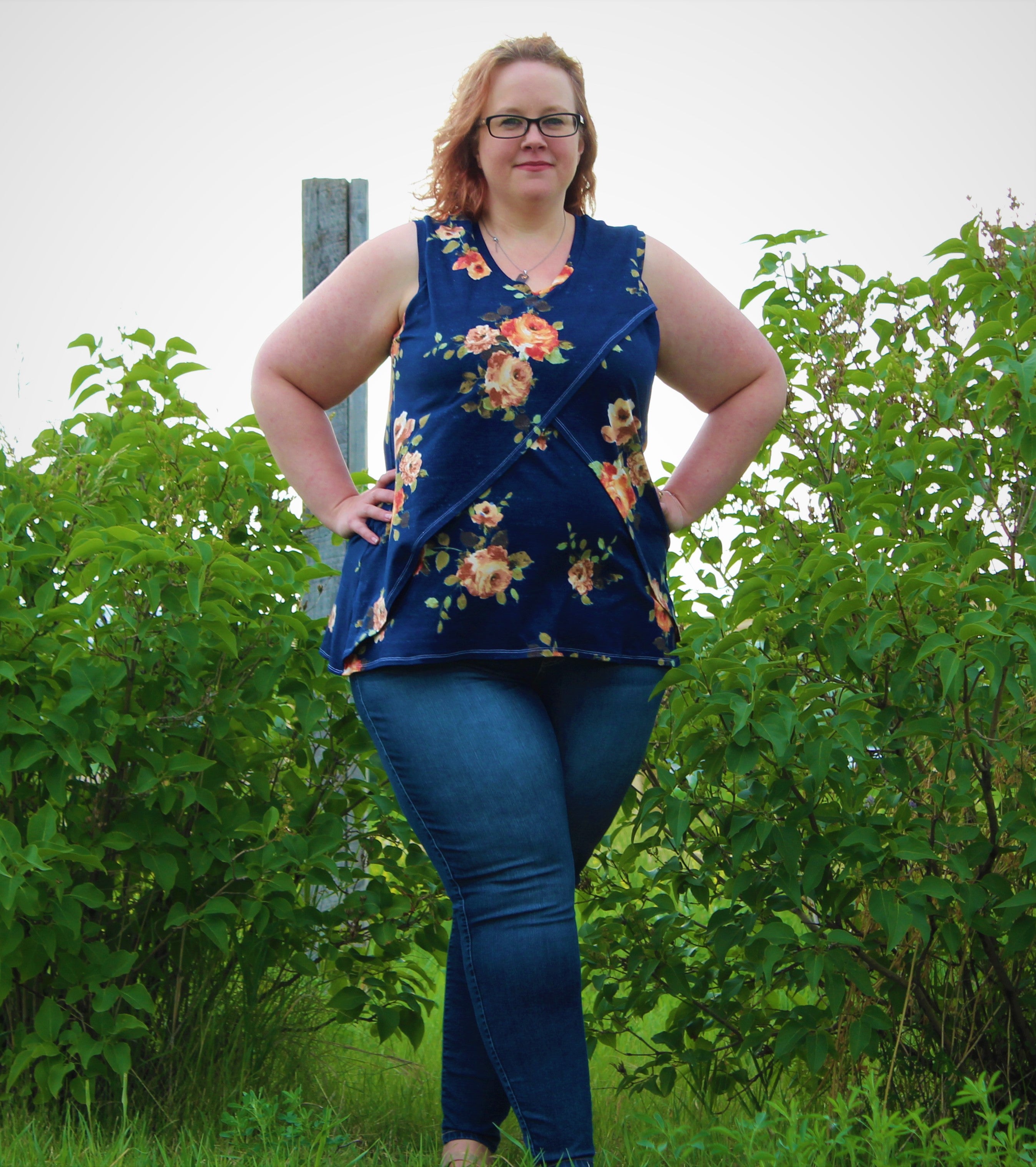 Petal Top Pattern With Nursing Option