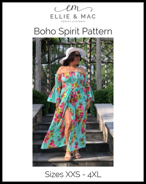 Boho Spirit Pattern - Clearance Sale