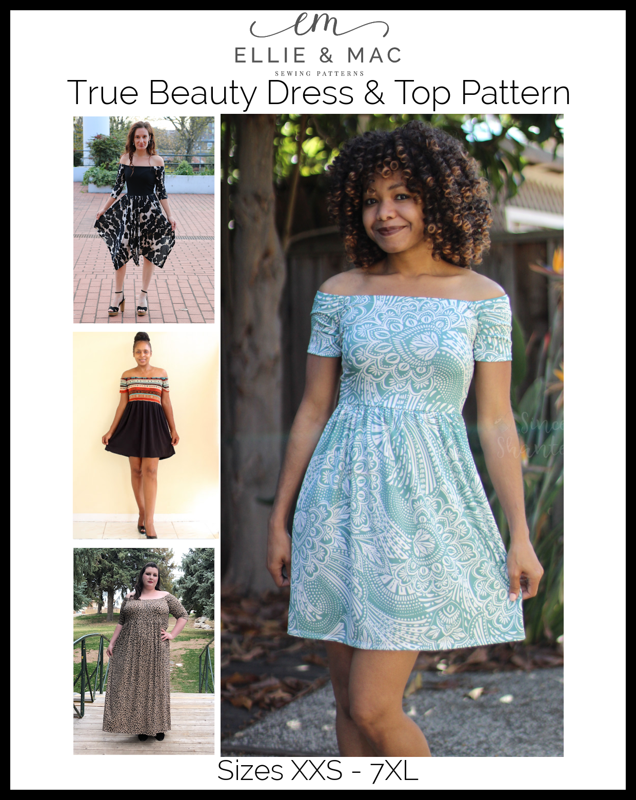 True Beauty Dress & Top Pattern