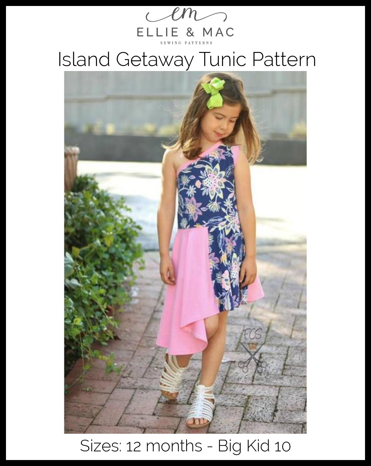 Island Getaway Tunic Pattern - Clearance Sale