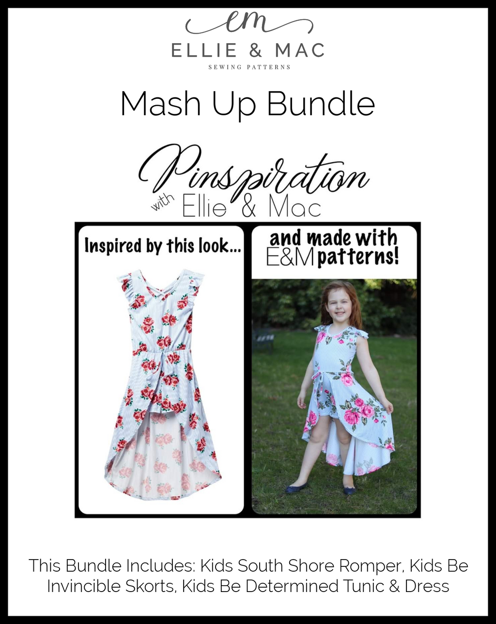 Kid's Sewing Pattern Mash-Up Bundle