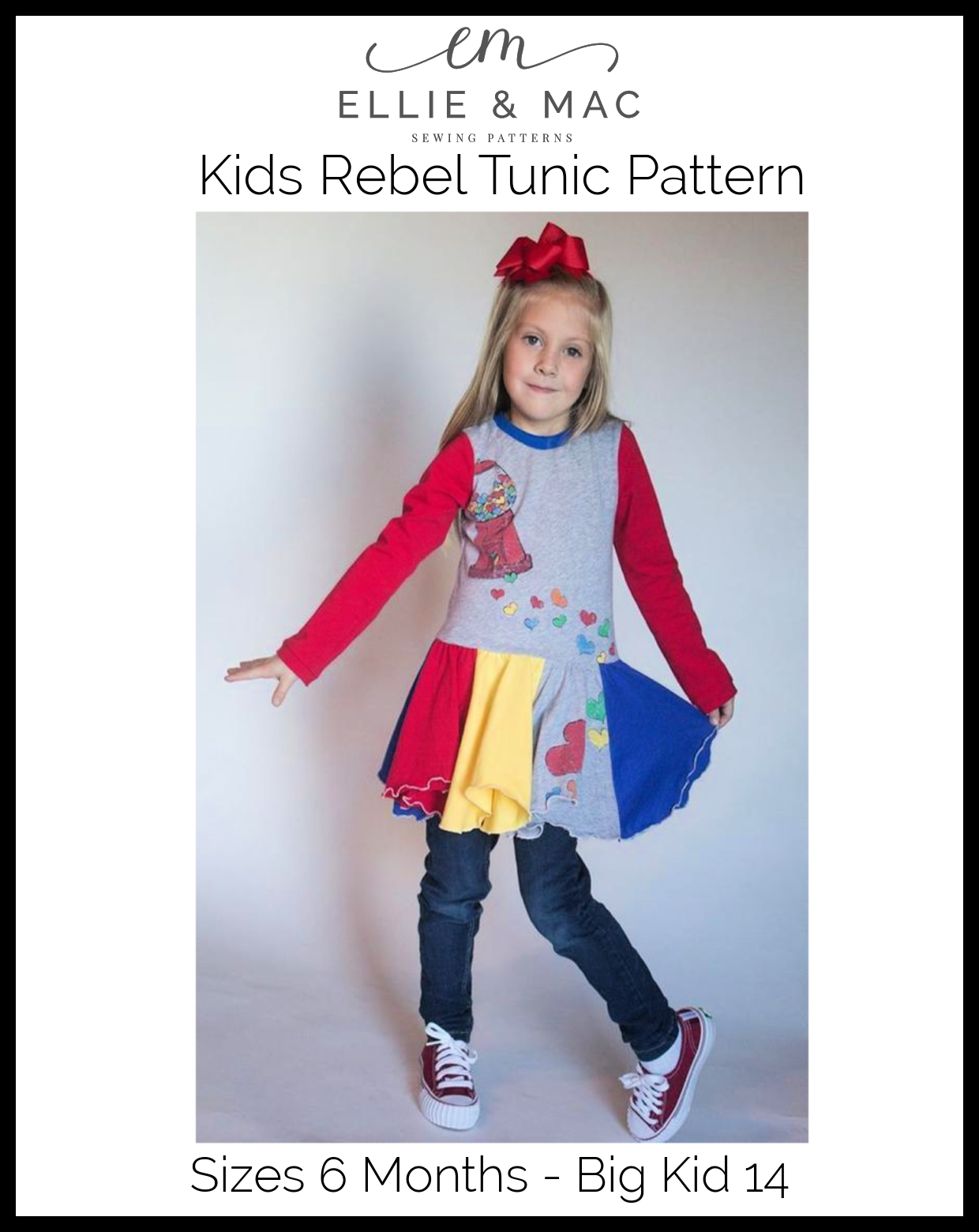 Rebel Dress & Tunic Pattern - Clearance Sale