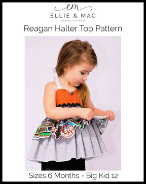 Reagan Halter Swing Top Pattern - Clearance Sale