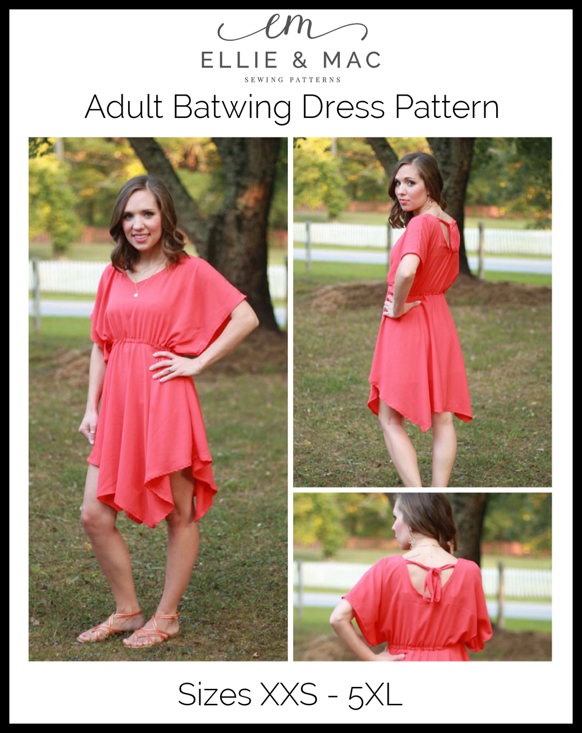 Batwing Tunic & Dress Pattern