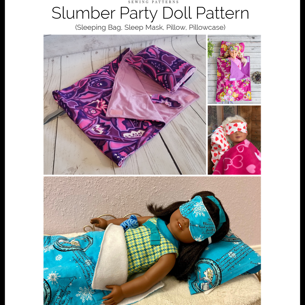 Doll sleeping best sale bag sewing pattern