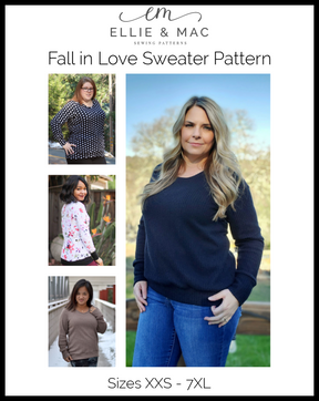 Fall In Love Sweater Pattern (Updated)