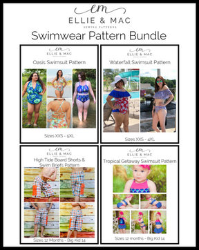 Family Swimwear Pattern Bundle
