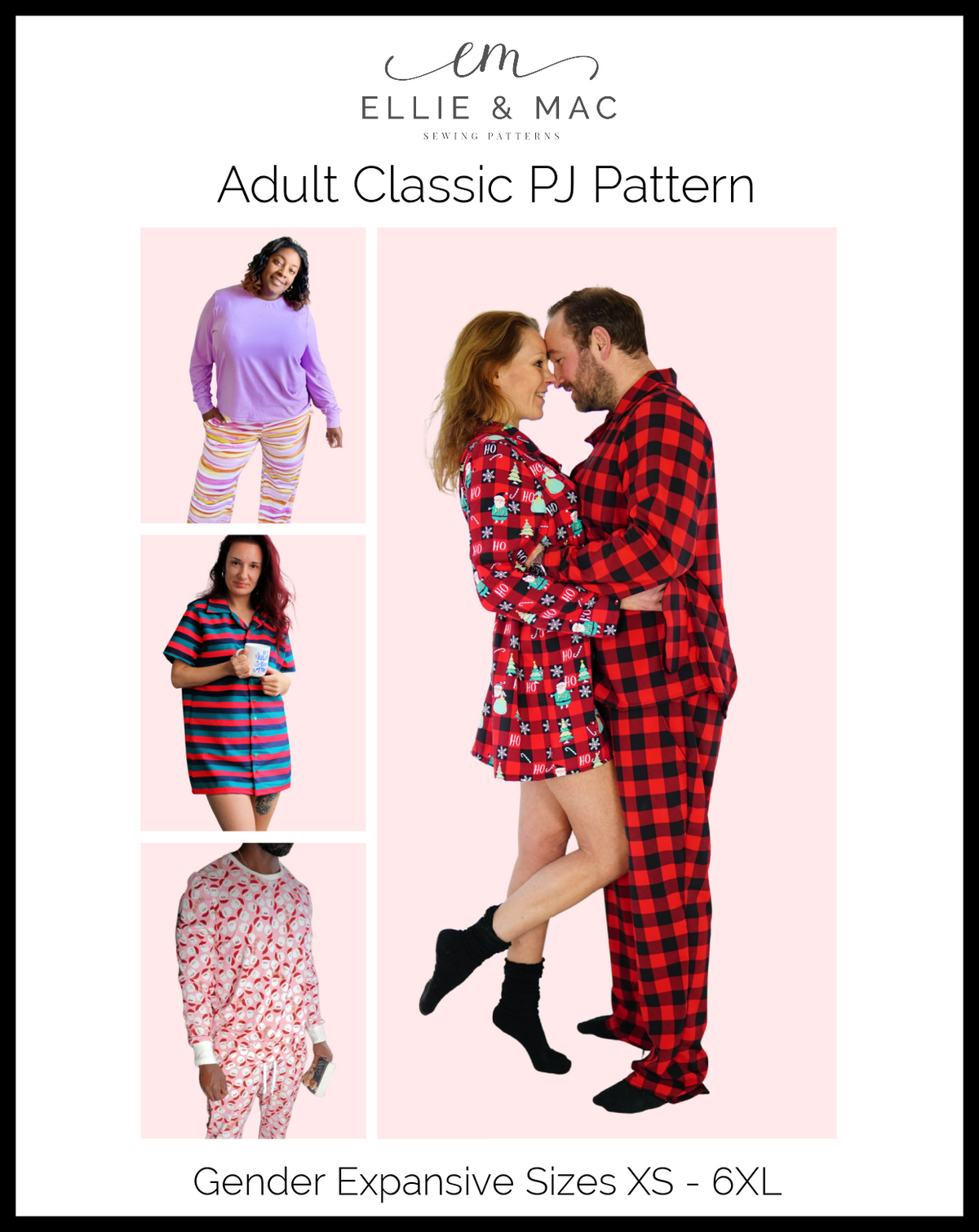 Adult Classic PJ & Nightgown Pattern