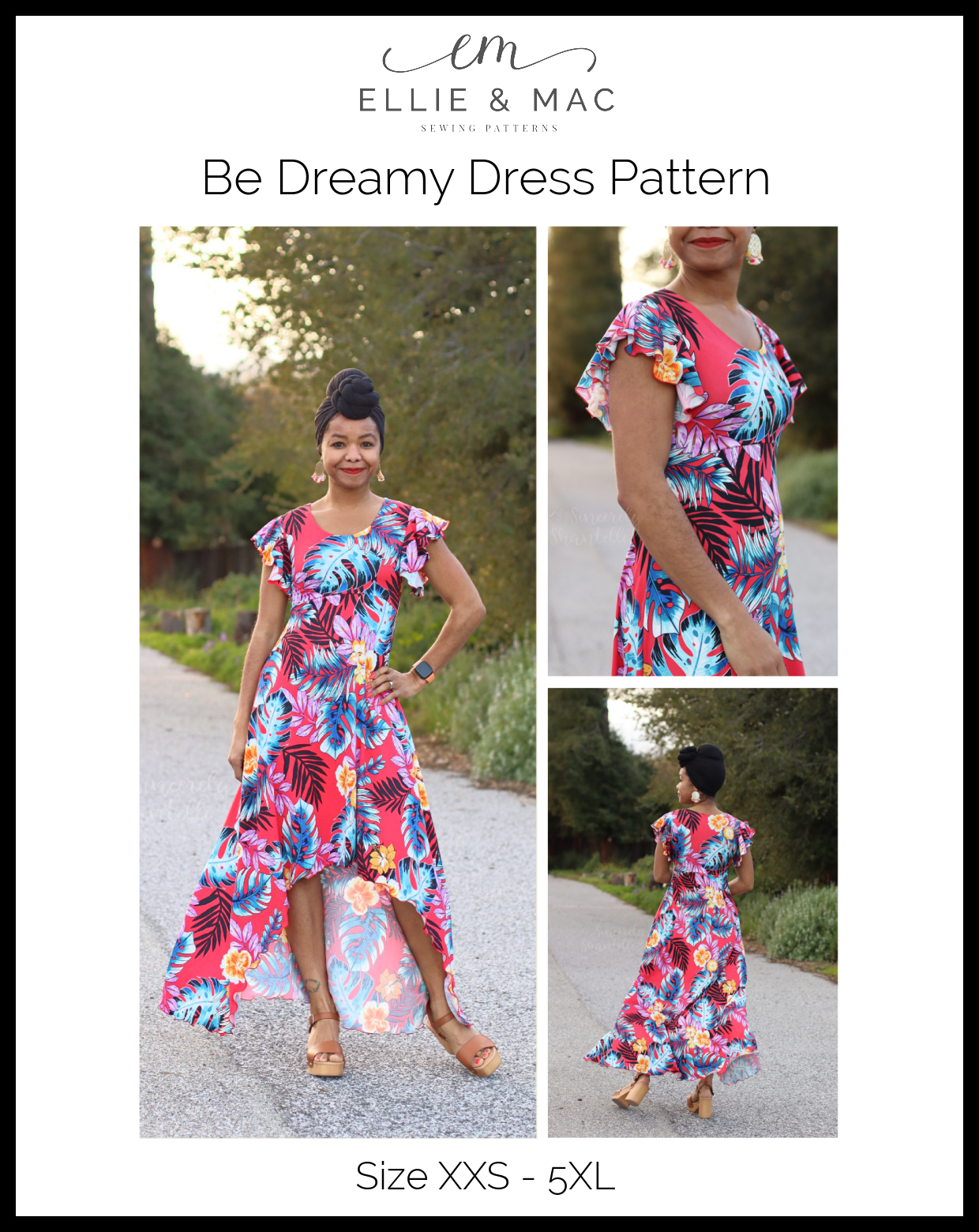 Be Dreamy Dress Pattern adult