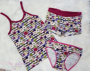 Kid's Cami, Undies, & Shorts Pattern