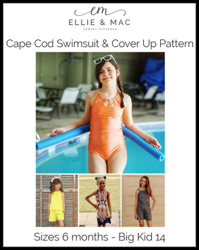 Cape Cod Swimsuit & Cover Up Mix & Match Pattern