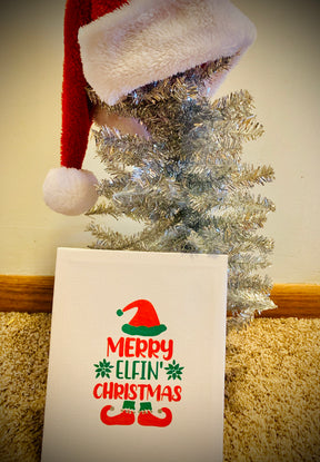 Merry Elfin' Christmas Cut File