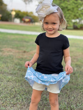 Kids High Waisted Skirt Pattern