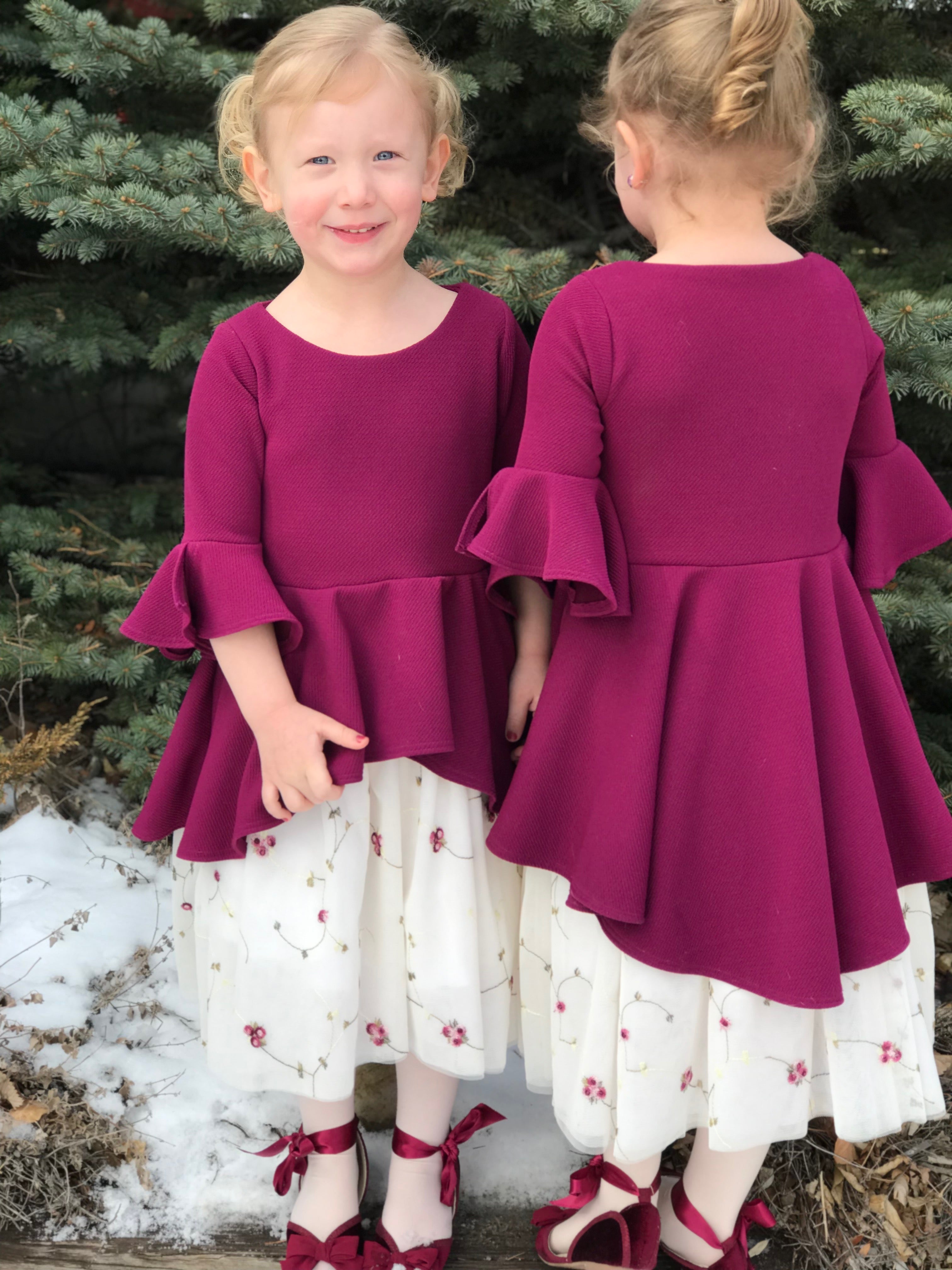 Lucky Clover Top and Skirt Pattern