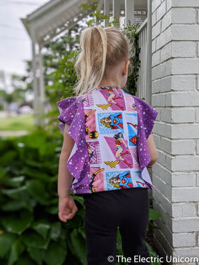 Kid's Forever Flounce Top Pattern