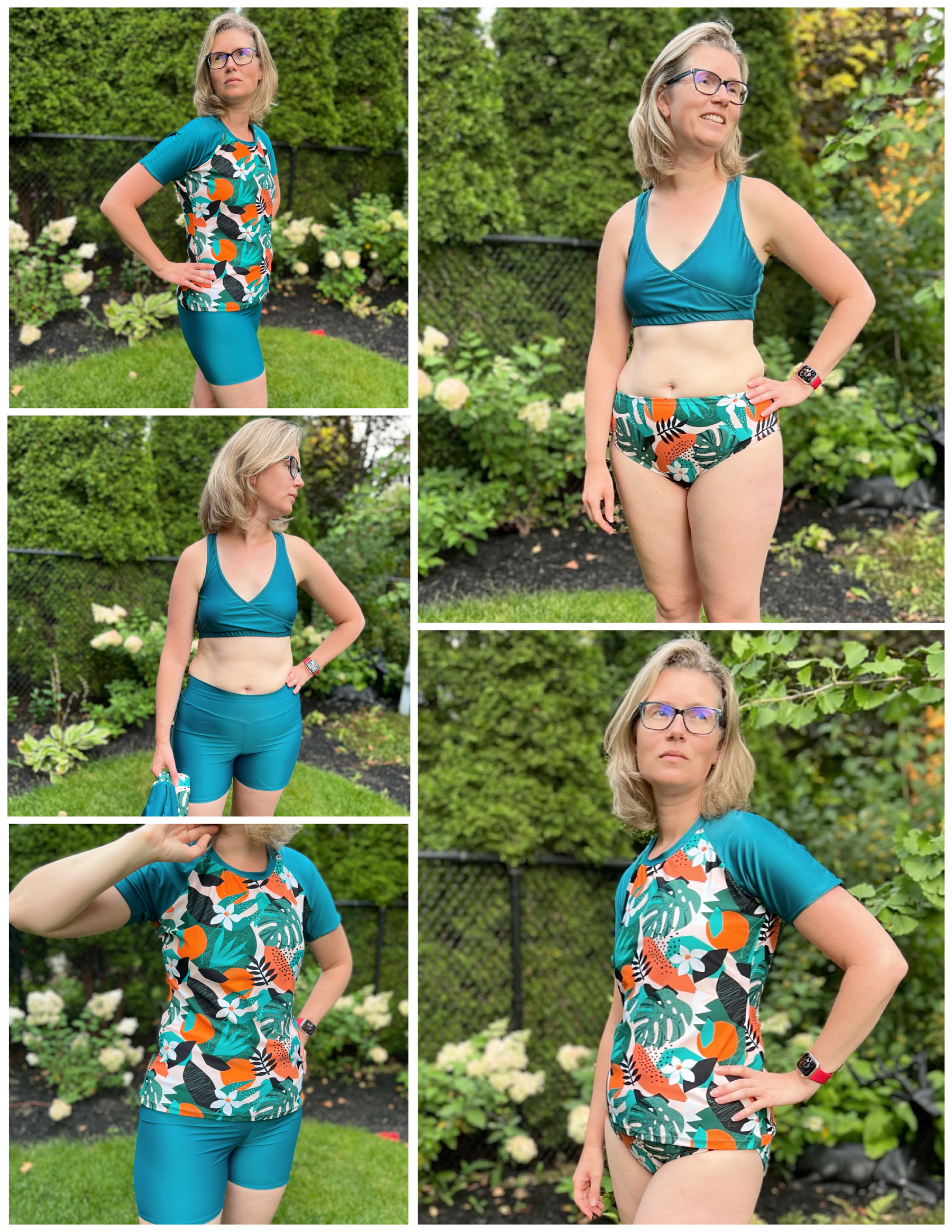 Adult Beachwear Capsule - with Wave Rider Pattern Included