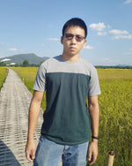 Color Block T-shirt sewing pattern for Men by Ellie & Mac sewing patterns